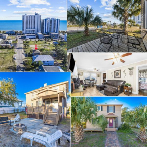 Dazzling Centrally Located Ocean View w Huge Private Yard, 2 Decks, Firepit, BBQ